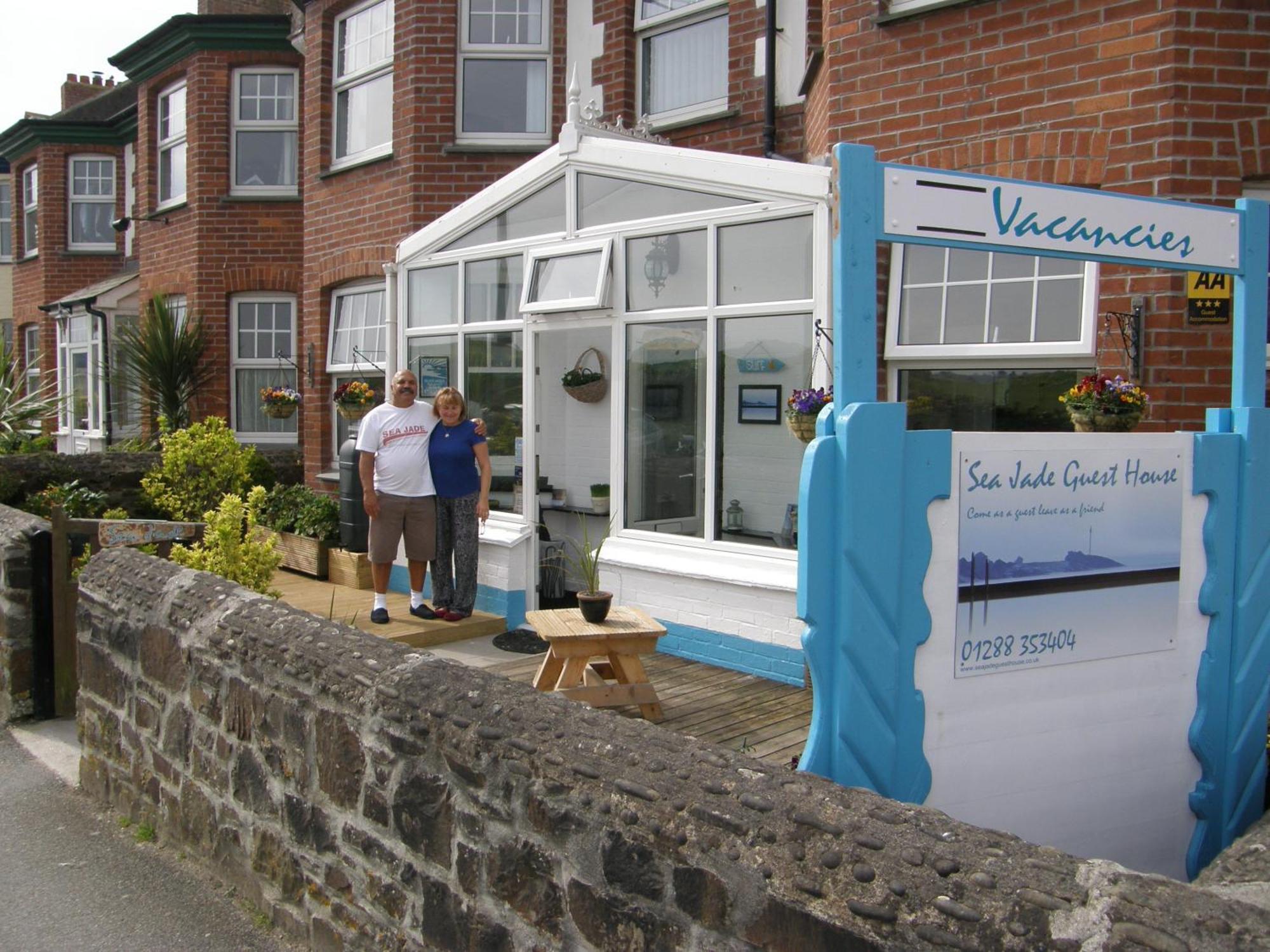 Sea Jade Guest House Bude Exterior foto